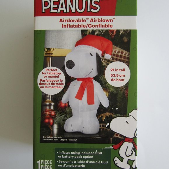 Peanuts Other Snoopy Peanuts Airblown Inflatable 2 Inches Poshmark